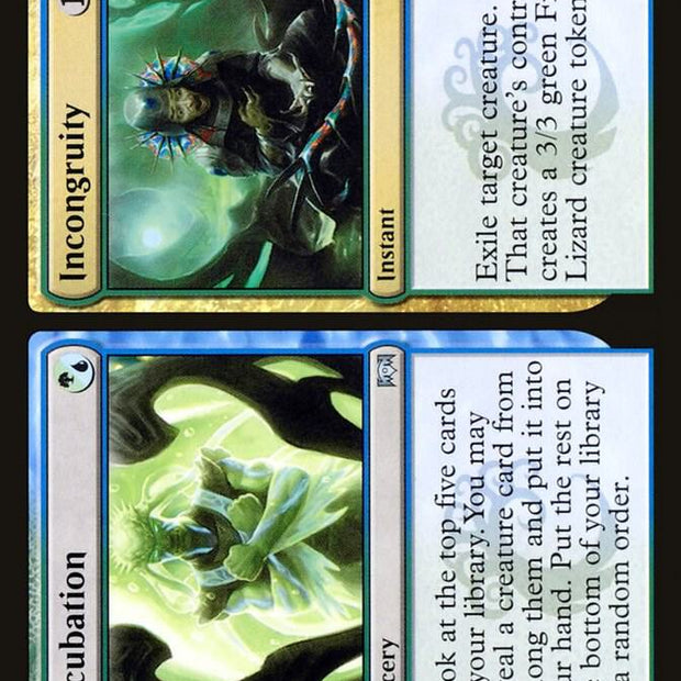 Incubation // Incongruity 226/259 (Ravnica Allegiance)  - Foil