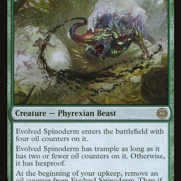 Evolved Spinoderm 166/271 (Phyrexia: All Will Be One)  - Foil