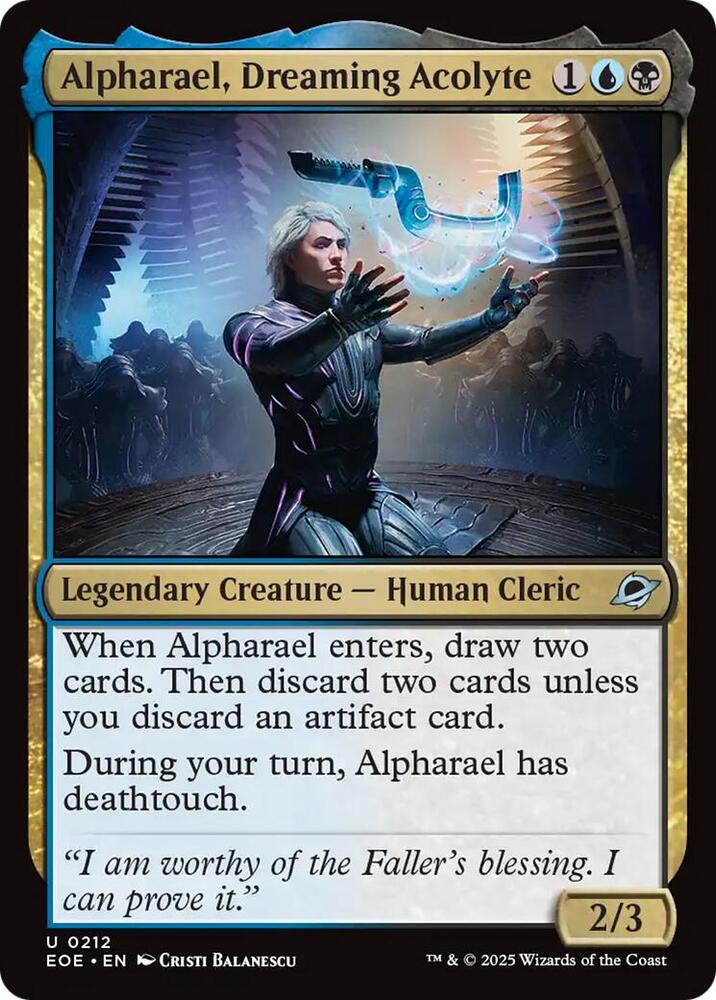 Alpharael Dreaming Acolyte (Edge of Eternities) 