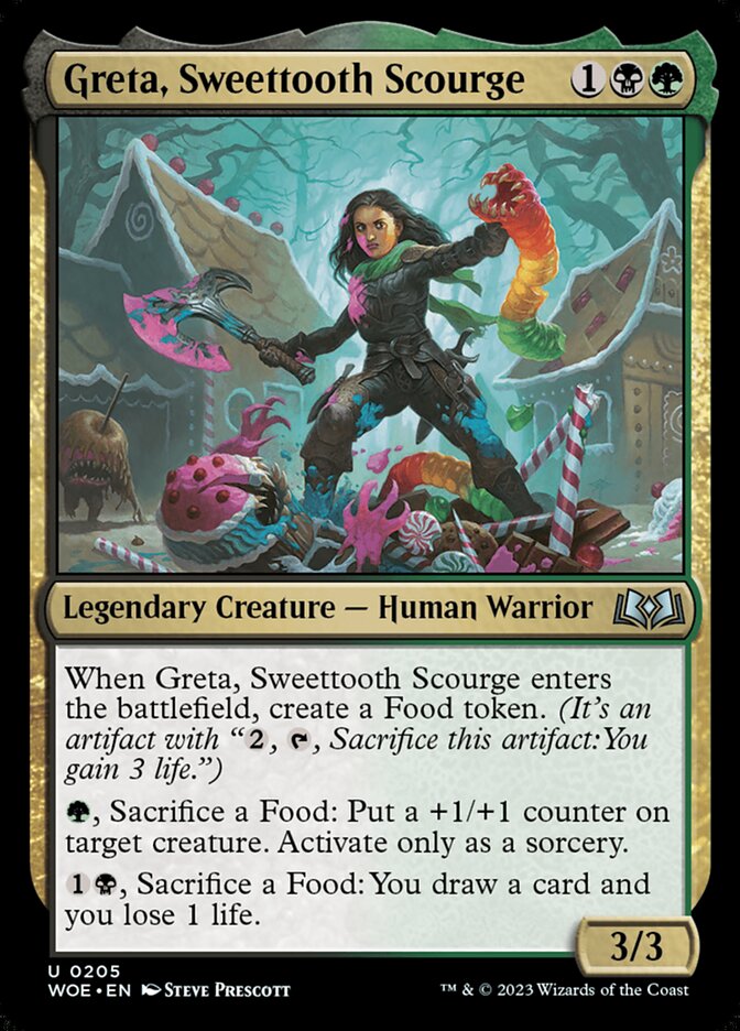 Greta, Sweettooth Scourge 205/276 (Wilds of Eldraine) 