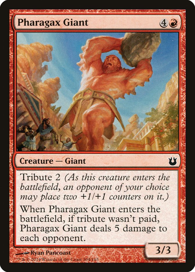Pharagax Giant 104/165 (Born of the Gods) 