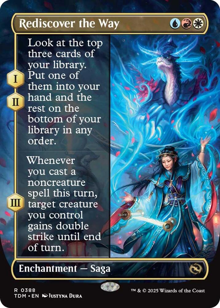 Rediscover the Way 388 (Tarkir: Dragonstorm)  - Borderless