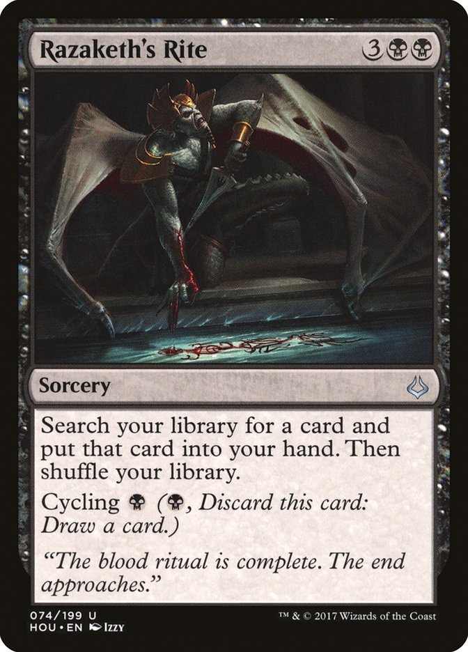 Razaketh's Rite 74/199 (Hour of Devastation) 