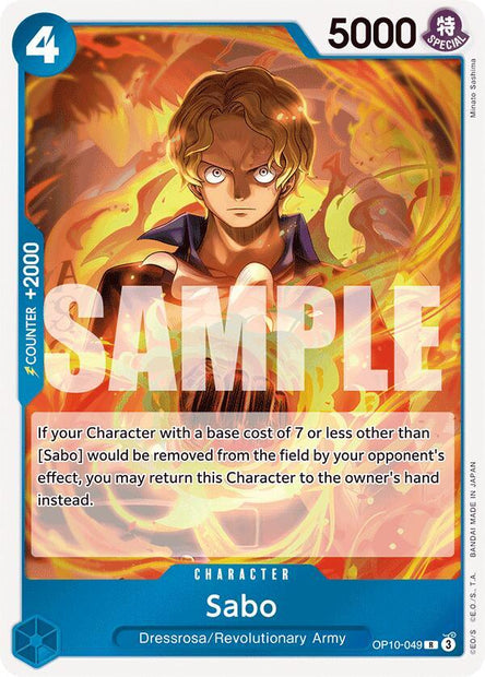 Sabo OP10-049 (Royal Blood)  - Foil