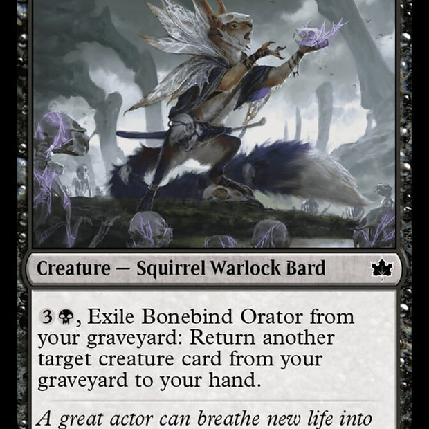 Bonebind Orator 84 (Bloomburrow)  - Foil