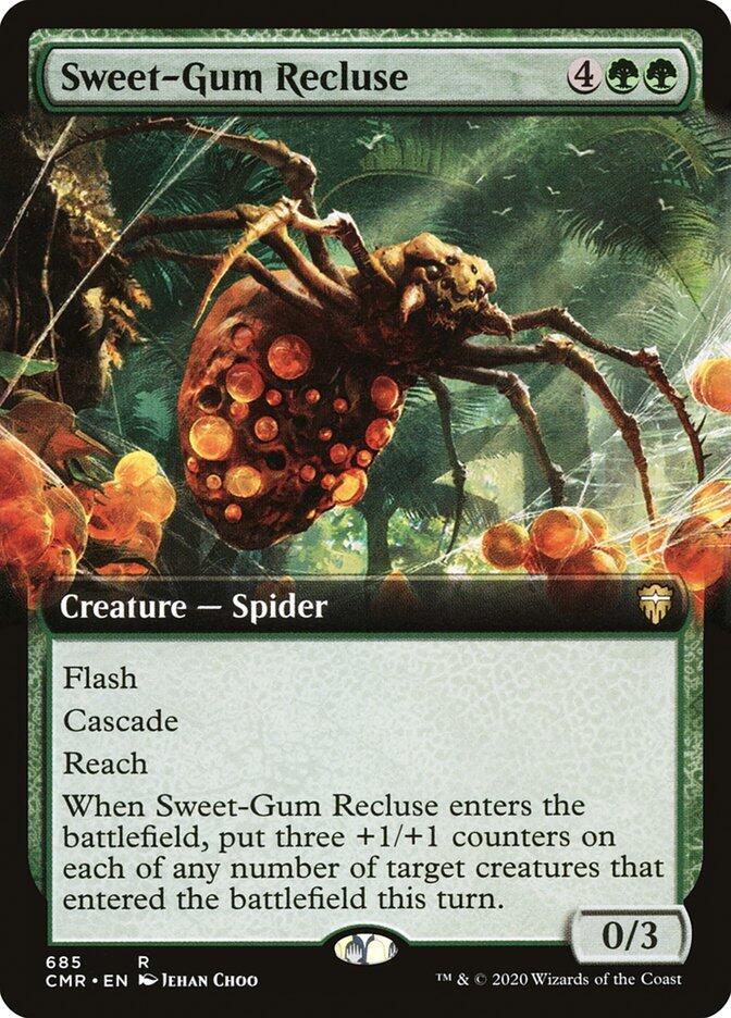 Sweet-Gum Recluse 685/361 (Commander Legends)  - Extended Art