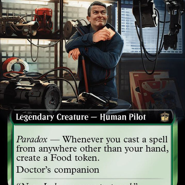 Graham O'Brien 396/331 (Universes Beyond: Doctor Who)  - Extended Art