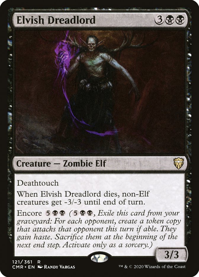 Elvish Dreadlord 121 (Commander Legends) 
