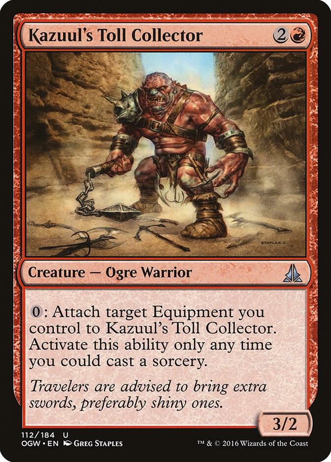 Kazuul's Toll Collector 112/184 (Oath of the Gatewatch) 