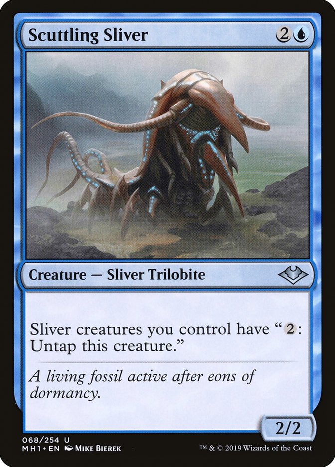 Scuttling Sliver 68 (Modern Horizons) 