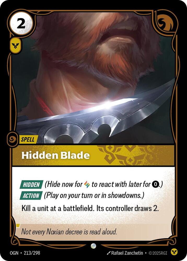 Hidden Blade 213/298 (Origins) 