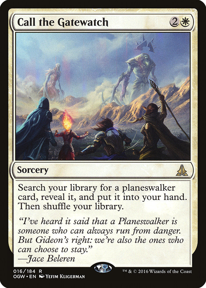 Call the Gatewatch 16/184 (Oath of the Gatewatch) 
