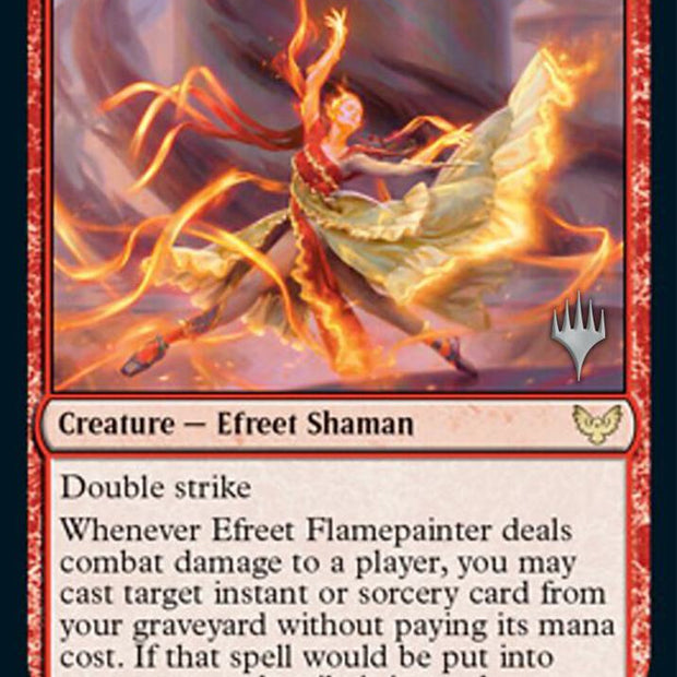 Efreet Flamepainter 98p/180 (Promo Pack: Strixhaven)  - Foil