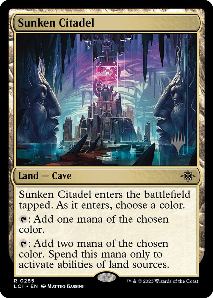 Sunken Citadel 285p/138 (Promo Pack: The Lost Caverns of Ixalan) 