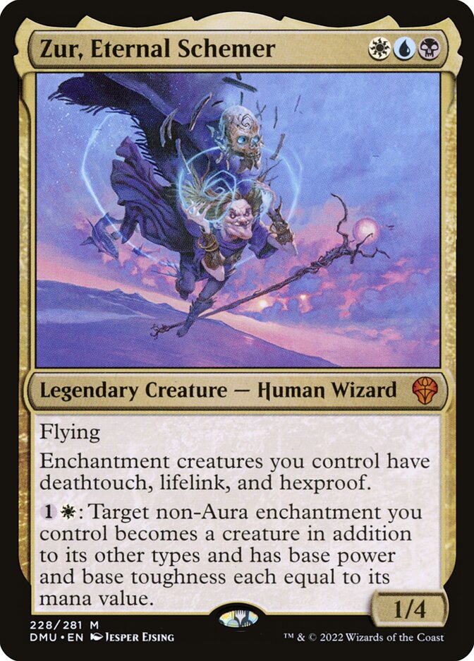 Zur, Eternal Schemer 228/281 (Dominaria United) 