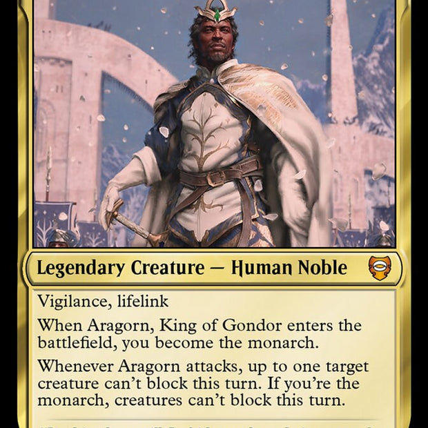 Aragorn, King of Gondor (Commander: The Lord of the Rings: Tales of Middle-earth) 
