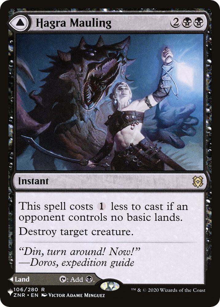Hagra Mauling ZNR-106/5075 (The List Reprints) 
