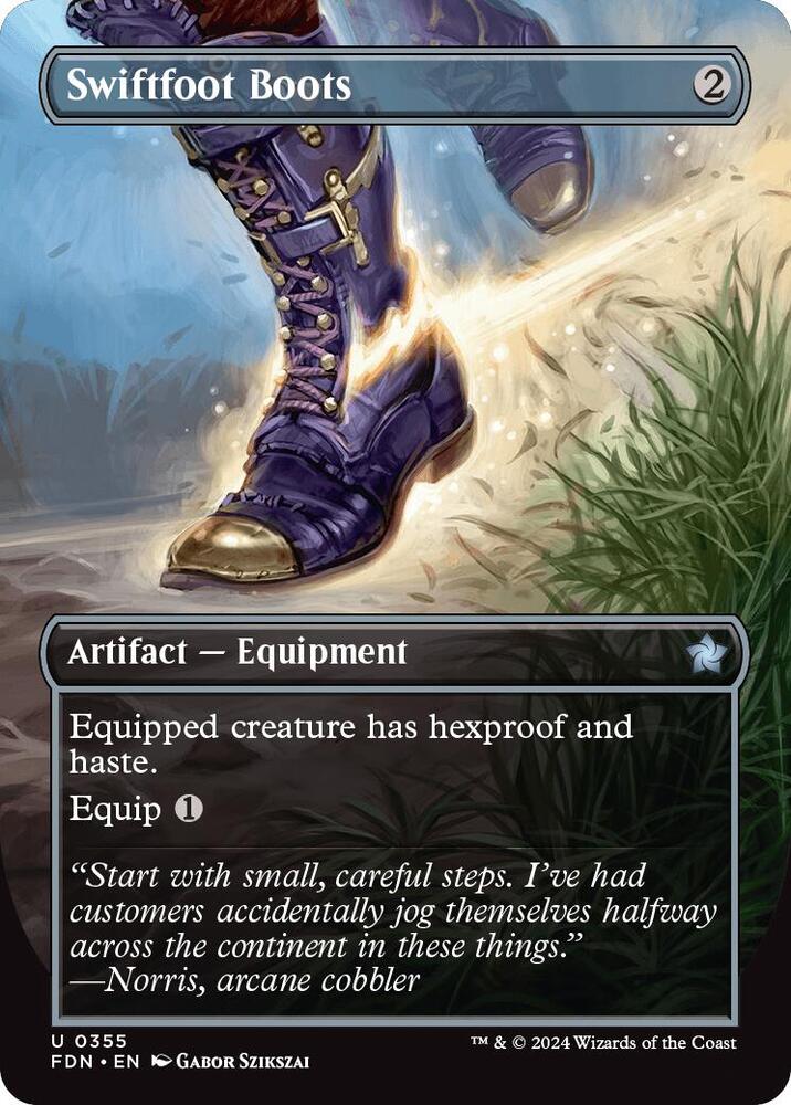 Swiftfoot Boots 355/291 (Foundations)  - Borderless Foil