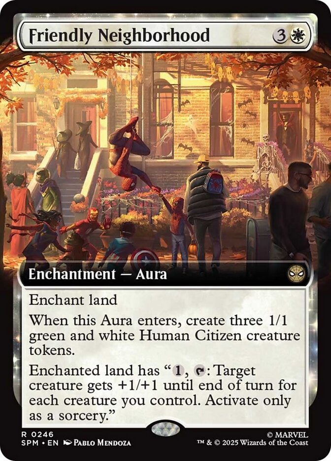 Friendly Neighborhood 246/198 (Marvel's Spider-Man)  - Extended Art 