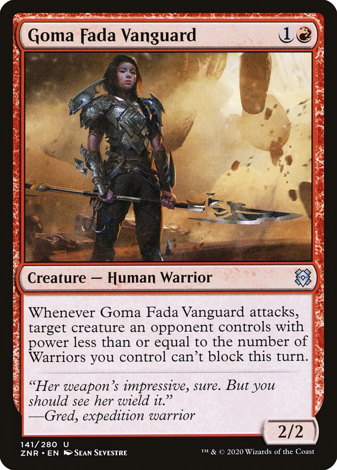 Goma Fada Vanguard 141 (Zendikar Rising) 