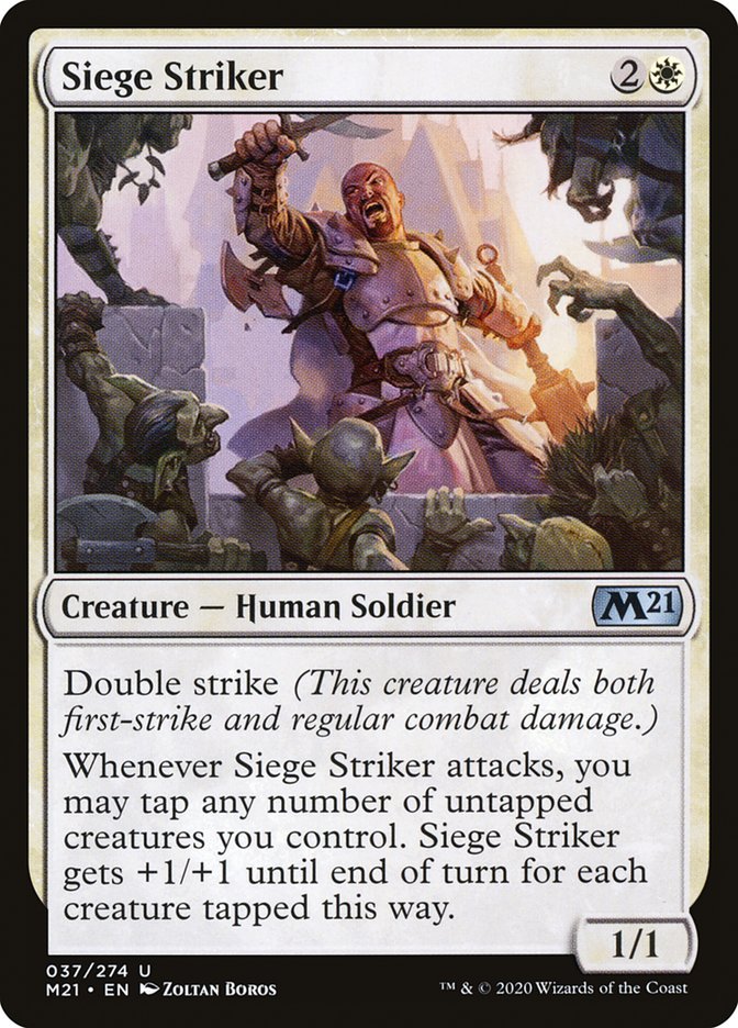 Siege Striker 37 (Core Set 2021) 
