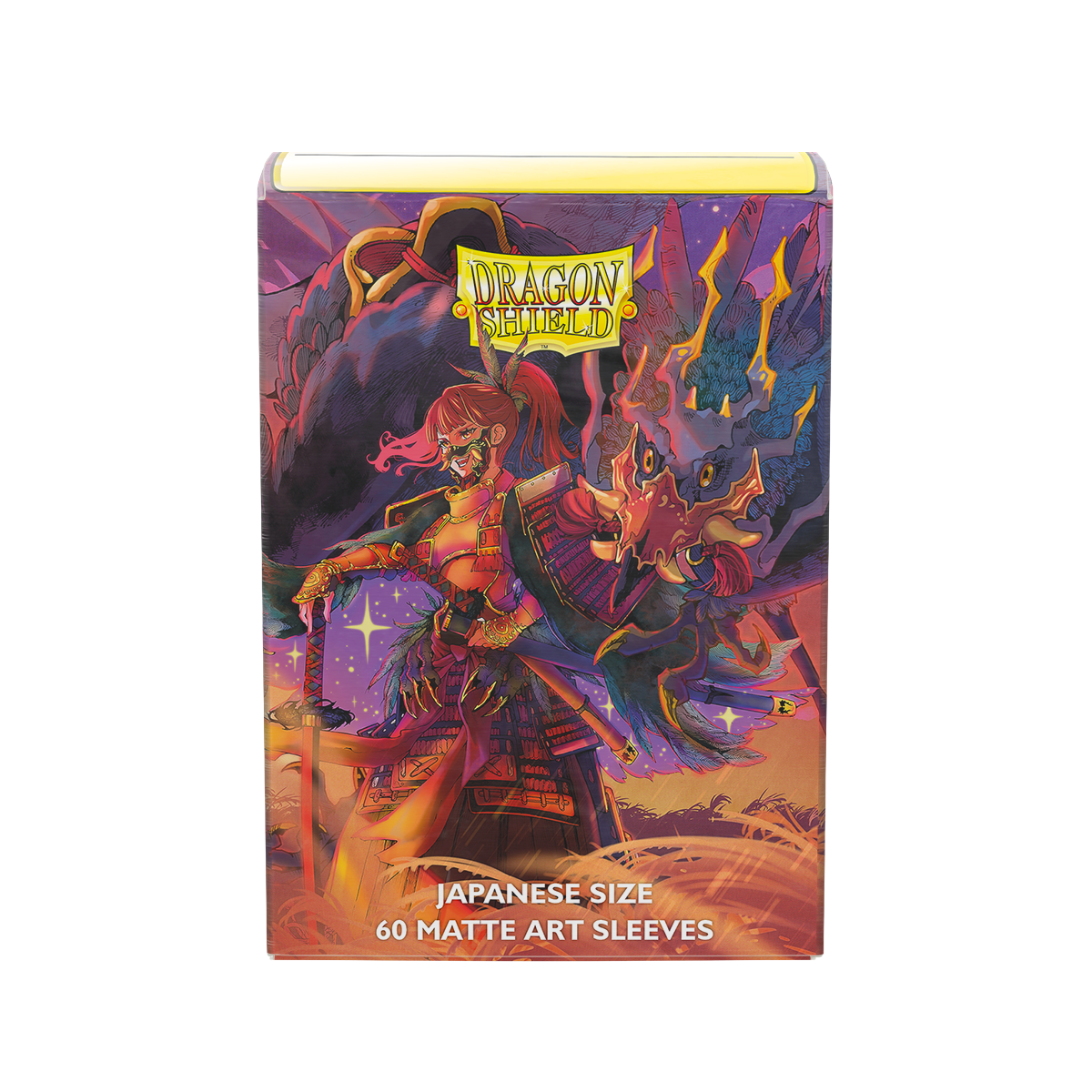 Dragon Shield: Japanese Size 60ct Art Sleeves - The Fallen (Matte)