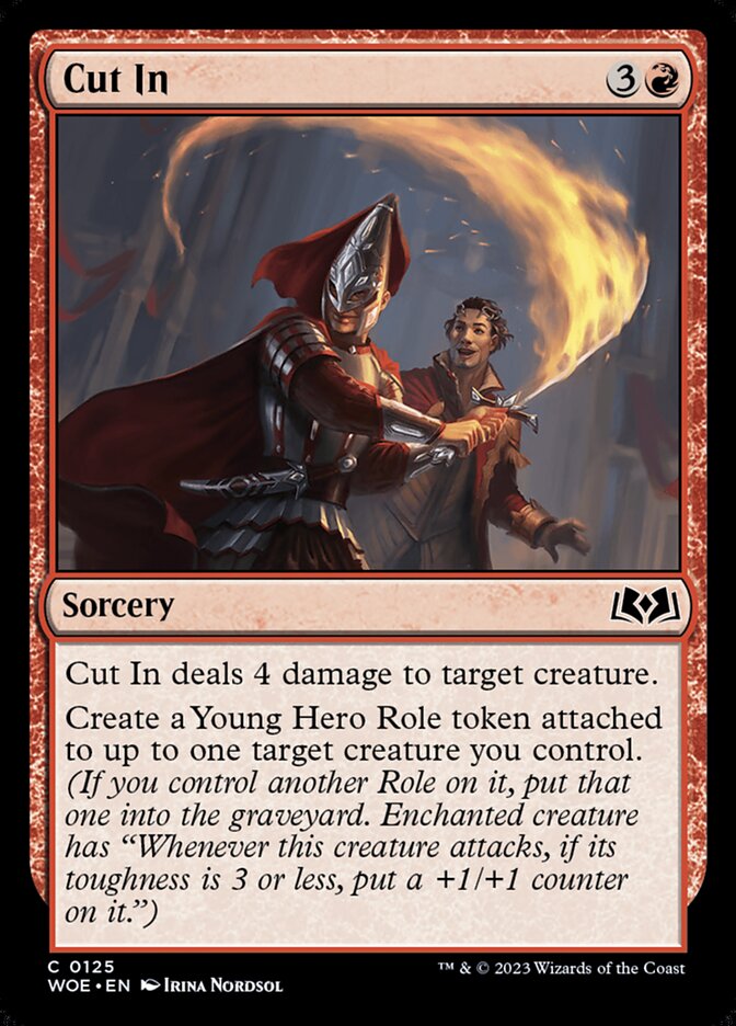 Cut In 125/276 (Wilds of Eldraine)  - Foil