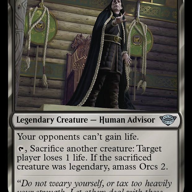 Grima Wormtongue 88 (Universes Beyond: The Lord of the Rings: Tales of Middle-earth) 