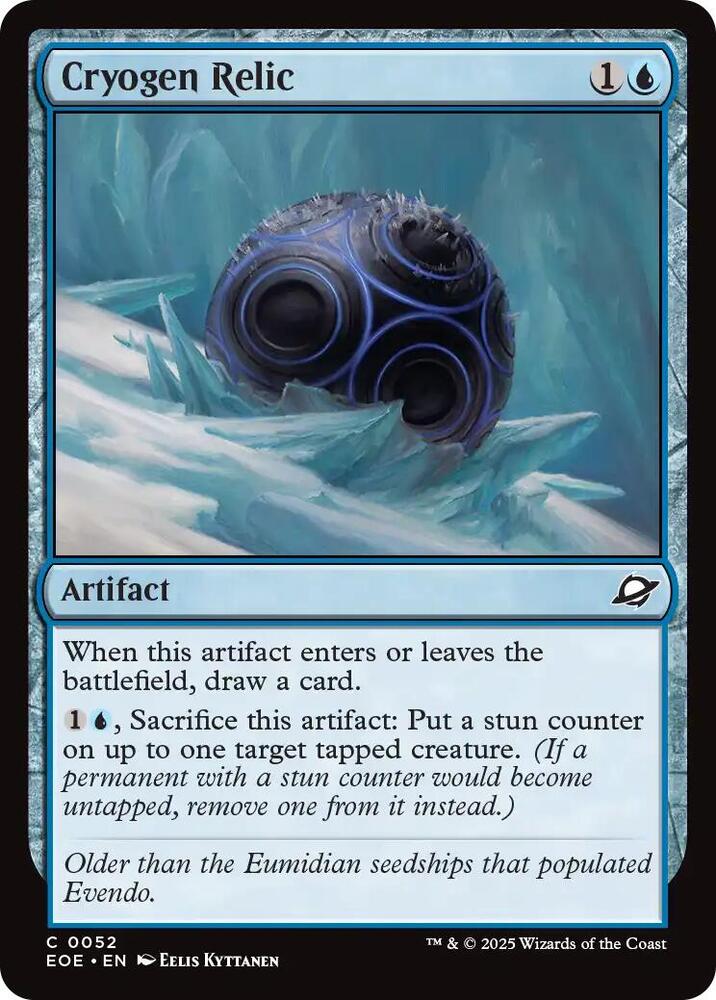 Cryogen Relic 52 (Edge of Eternities) 