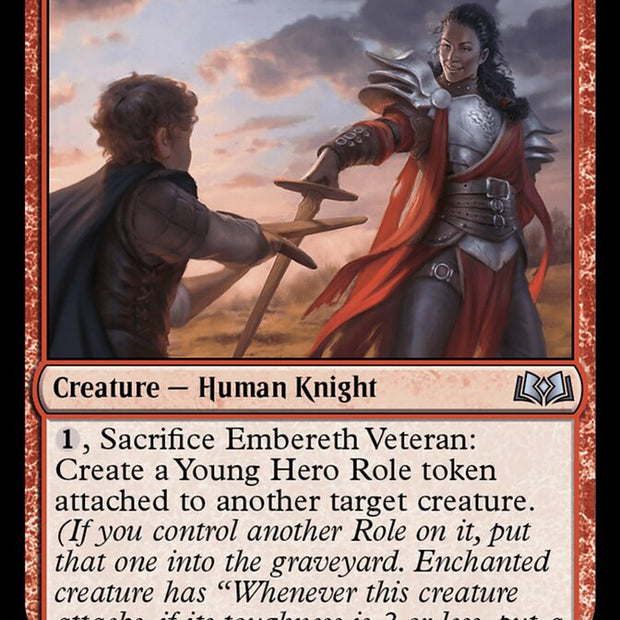 Embereth Veteran 127/276 (Wilds of Eldraine)  - Foil