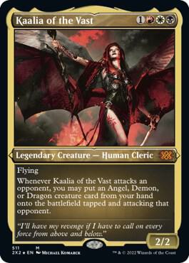Kaalia of the Vast Foil Etched 511 (Double Masters 2022)  - Foil