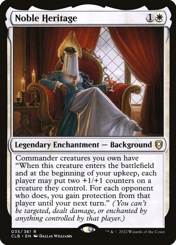 Noble Heritage 35 (Commander Legends: Battle for Baldur's Gate) 
