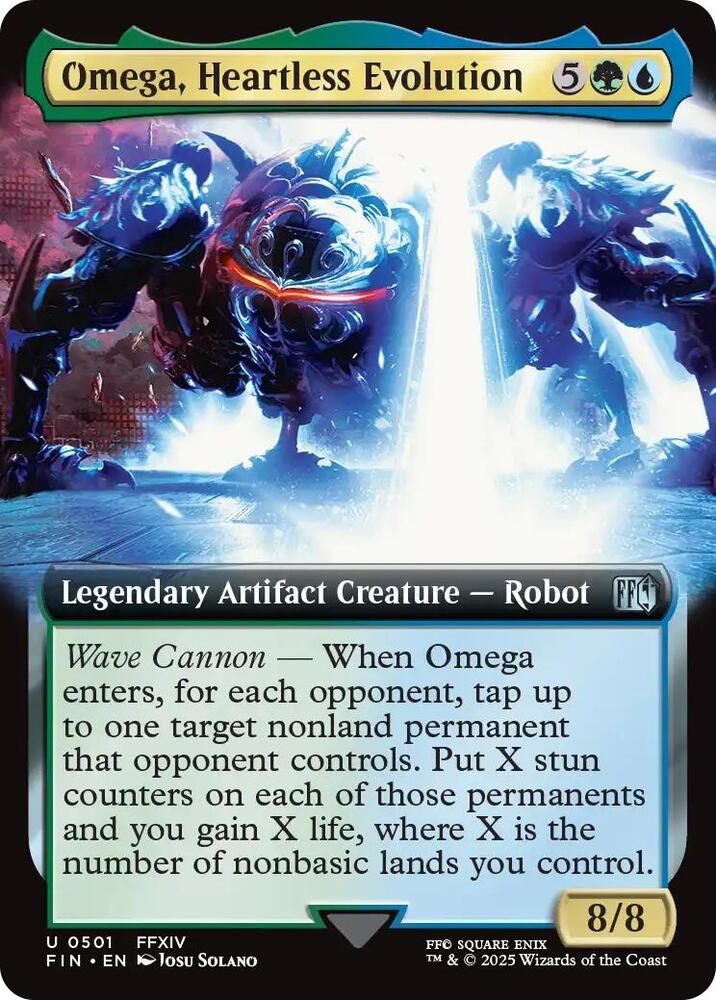 Omega, Heartless Evolution 501/309 (FINAL FANTASY)  - Extended Art