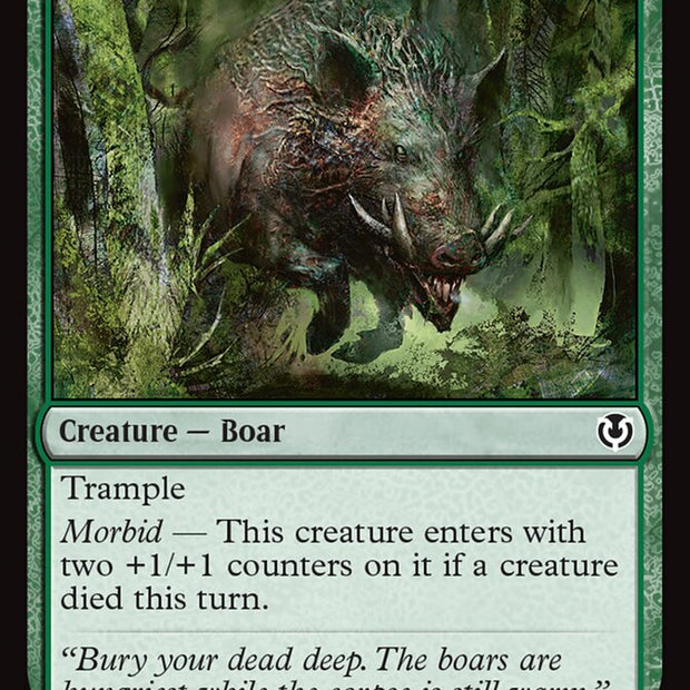 Festerhide Boar 196/287 (Innistrad Remastered) 