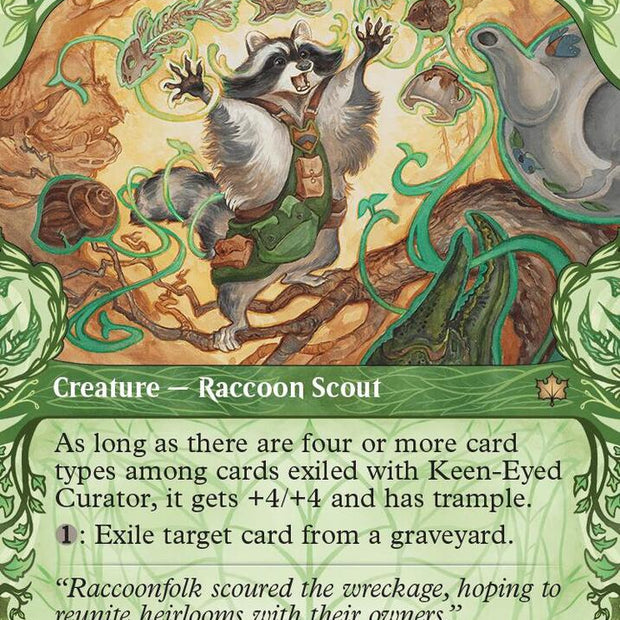 Keen-Eyed Curator 322/281 (Bloomburrow)  - Showcase