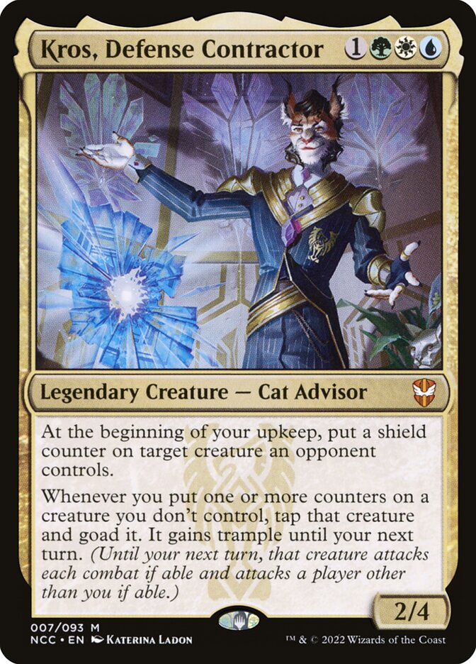 Kros, Defense Contractor 7/93 (Commander: Streets of New Capenna)  - Foil