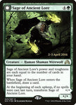 Sage of Ancient Lore 225s/89 (Prerelease Cards)  - Foil