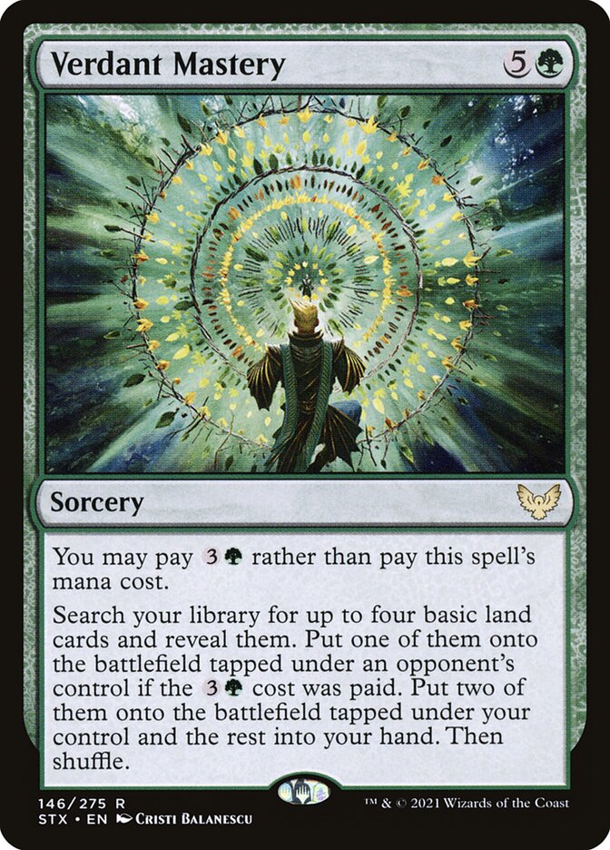 Verdant Mastery 146/275 (Strixhaven: School of Mages) 