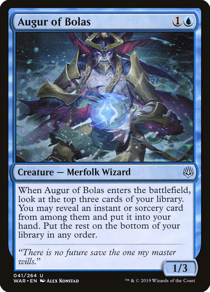 Augur of Bolas 41/264 (War of the Spark) 