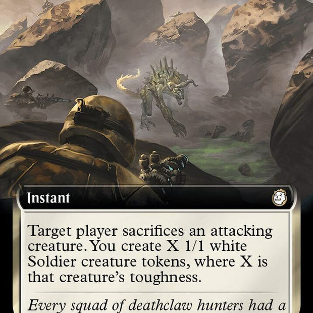 Entrapment Maneuver 977/326 (Universes Beyond: Fallout)  - Extended Art Surge Foil