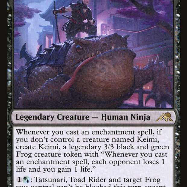 Tatsunari, Toad Rider 123/302 (Kamigawa: Neon Dynasty) 