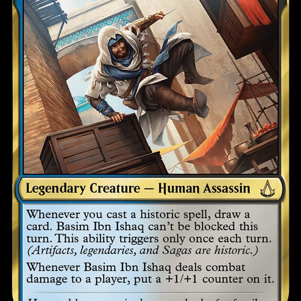 Basim Ibn Ishaq 49 (Universes Beyond: Assassin's Creed)  - Foil
