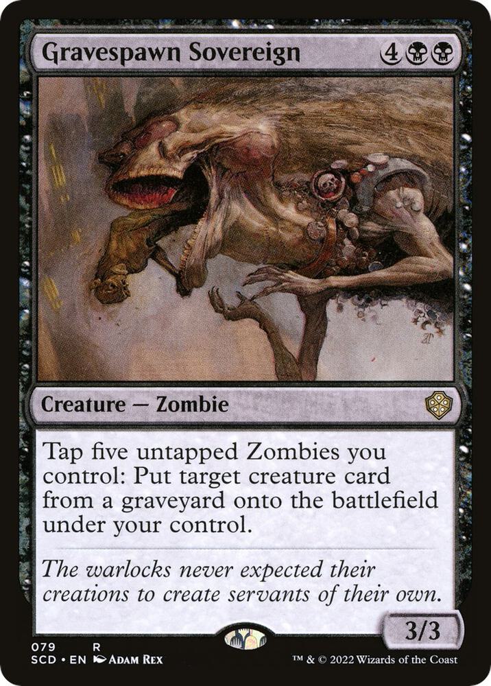 Gravespawn Sovereign 79/352 (Starter Commander Decks) 