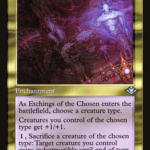 Etchings of the Chosen 25/40 (Modern Horizons)  - Retro Foil