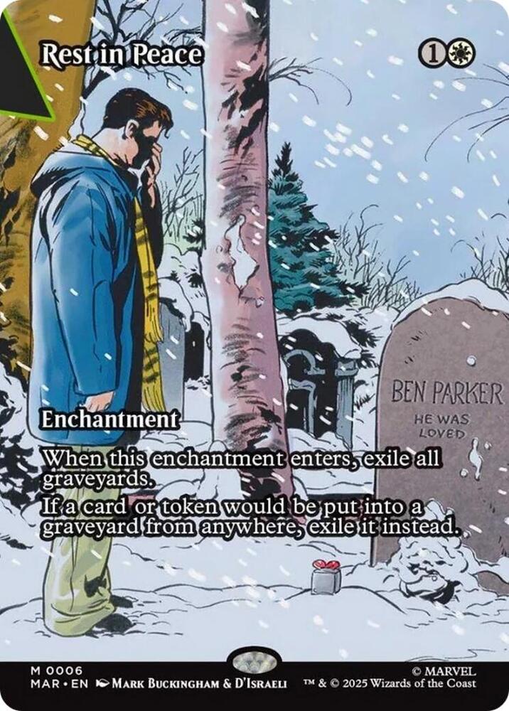 Rest in Peace 6 (Marvel Eternal-Legal)  - Borderless