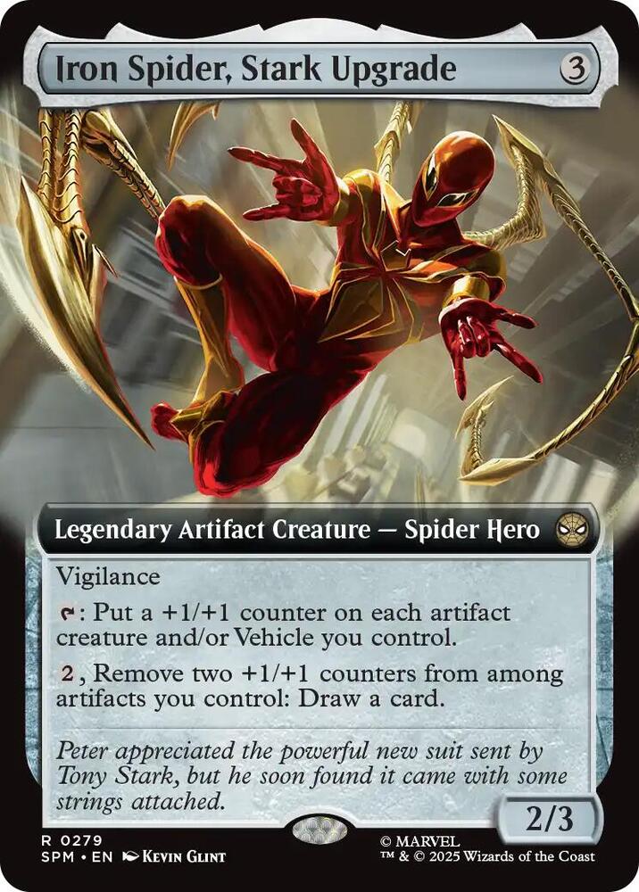 Iron Spider, Stark Upgrade 279/198 (Marvel's Spider-Man)  - Extended Art