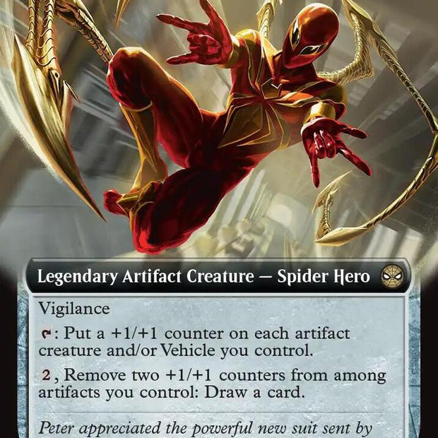 Iron Spider, Stark Upgrade 279/198 (Marvel's Spider-Man)  - Extended Art