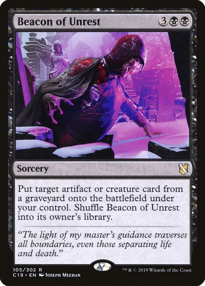 Beacon of Unrest 105/302 (Commander 2019) 