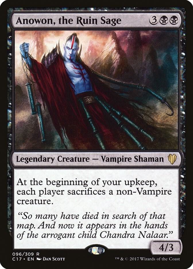 Anowon, the Ruin Sage 96/309 (Commander 2017) 