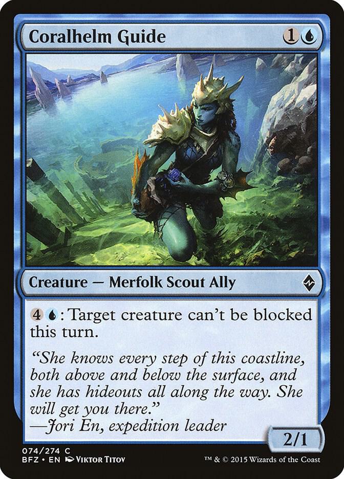 Coralhelm Guide 74/274 (Battle for Zendikar) 